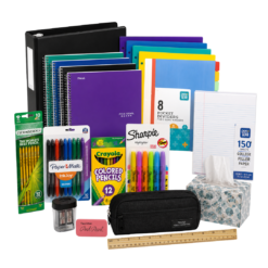 High School Supply Kit bundle with classroom essentials for high school grade students